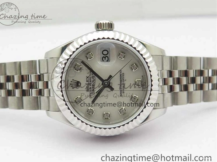 BP Jubilee Crystal SS on Edition White Best 28mm ETA2671 Bracelet Datejust SS 279174 Maker Dial 0421